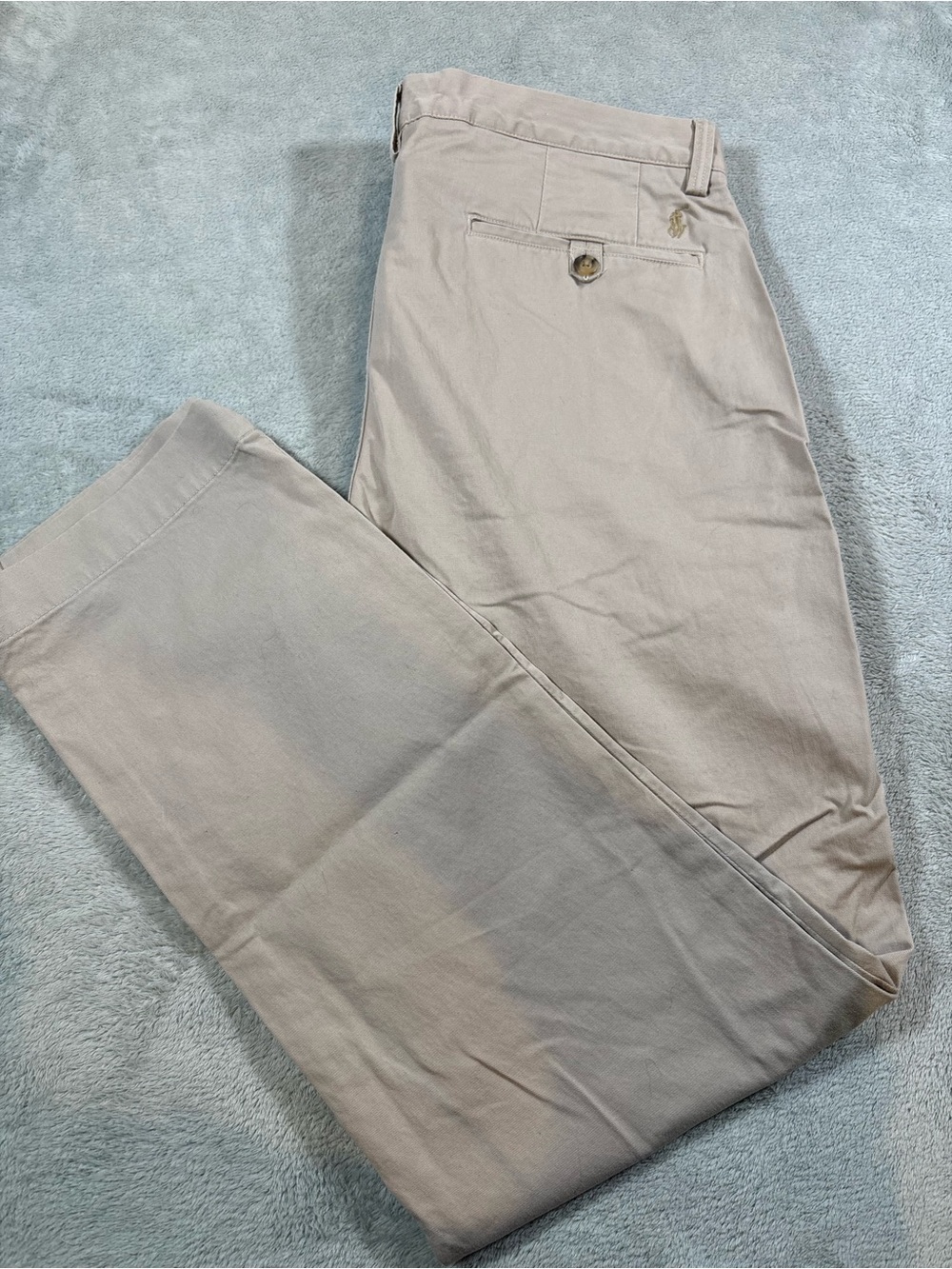 Polo Ralph Lauren Stretch Straight Fit Chino Pants 34/32 Khaki Tan
